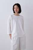 Ｙ / ORGANIC COTTON JERSEY FOOTBALL T-SHIRT