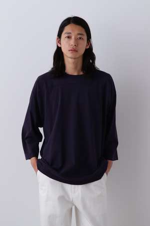 イレーヴ/YLEVEのＹ / ORGANIC COTTON JERSEY FOOTBALL T-SHIRT(110100/110102)