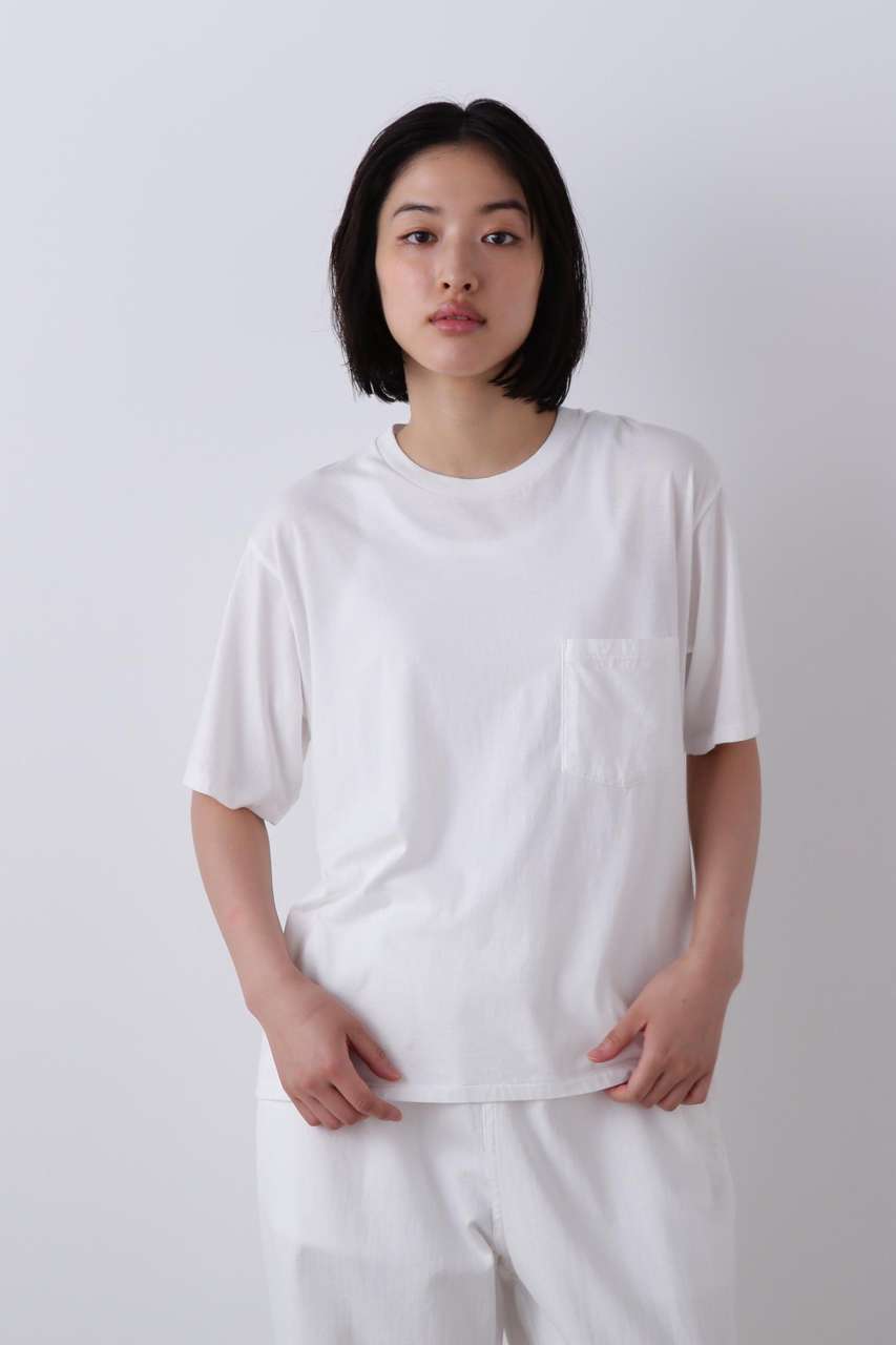 イレーヴ/YLEVEのＹ / SOFT ORGANIC COTTON JERSEY SHORT SLEEVE T-SHIRT(ホワイト/1656166441)