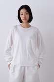 Ｙ / SOFT ORGANIC COTTON JERSEY LONG SLEEVE T-SHIRT