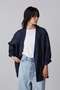 YLEVE / LINEN POPLIN JACKET イレーヴ/YLEVE ネイビー