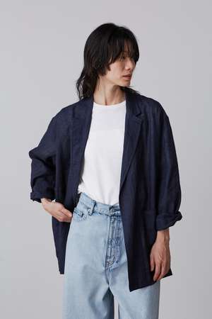 イレーヴ/YLEVEのYLEVE / LINEN POPLIN JACKET(110800/110801)