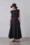 YLEVE / SUVIN COTTON TYPEWRITER SKIRT イレーヴ/YLEVE ブラック