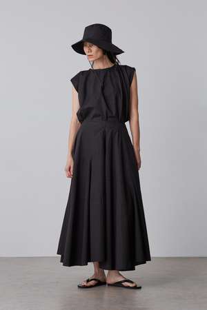 イレーヴ/YLEVEのYLEVE / SUVIN COTTON TYPEWRITER SKIRT(110700/110703)