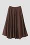 YLEVE / SUVIN COTTON TYPEWRITER SKIRT イレーヴ/YLEVE