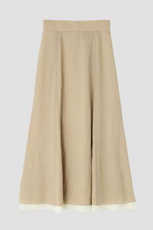 イレーヴ/YLEVEのYLEVE / ROYAL RAMIE BROAD SKIRT(110700/110703)