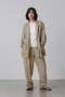 YLEVE / LINEN POPLIN TROUSERS イレーヴ/YLEVE