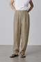 YLEVE / LINEN POPLIN TROUSERS イレーヴ/YLEVE