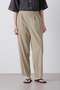 YLEVE / HIGH TWISTED COTTON GABA EASY TROUSERS イレーヴ/YLEVE