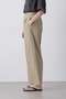 YLEVE / HIGH TWISTED COTTON GABA EASY TROUSERS イレーヴ/YLEVE