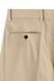 YLEVE / HIGH TWISTED COTTON GABA TROUSERS イレーヴ/YLEVE