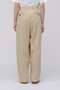 YLEVE / HIGH TWISTED COTTON GABA TROUSERS イレーヴ/YLEVE