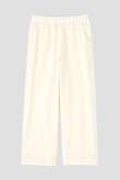 YLEVE / DOBBY STRIPE CHAMBRAY EASY TROUSERS WOEMN