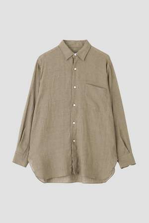 イレーヴ/YLEVEのYLEVE / LINEN POPLIN SHIRT(110400/110403)