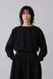 YLEVE / TENCEL PULL OVER BLOUSE イレーヴ/YLEVE ブラック