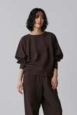 YLEVE / TENCEL PULL OVER BLOUSE