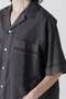 YLEVE / DOBBY STRIPE CHAMBRAY SHIRT イレーヴ/YLEVE