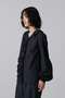 YLEVE / BOURRIENNE  COTTON TYPEWRITER RUFFLE BLOUSE イレーヴ/YLEVE