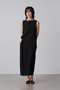 YLEVE / TENCEL GATHER ONE PIECE イレーヴ/YLEVE ブラック