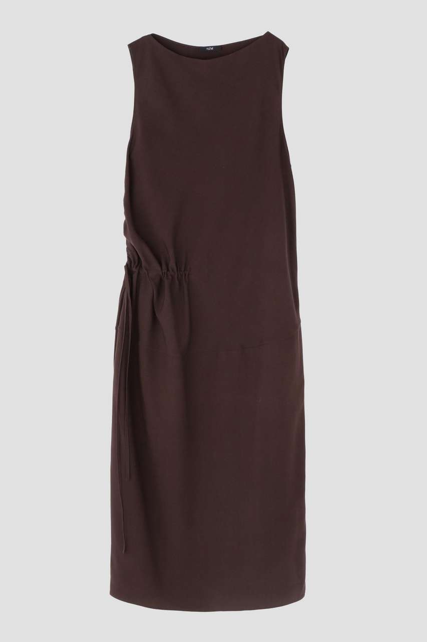 イレーヴ/YLEVEのYLEVE / TENCEL GATHER ONE PIECE(ワイン/1685155066)