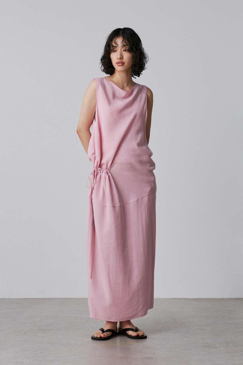 イレーヴ/YLEVEのYLEVE / TENCEL GATHER ONE PIECE(ピンク/1685155066)