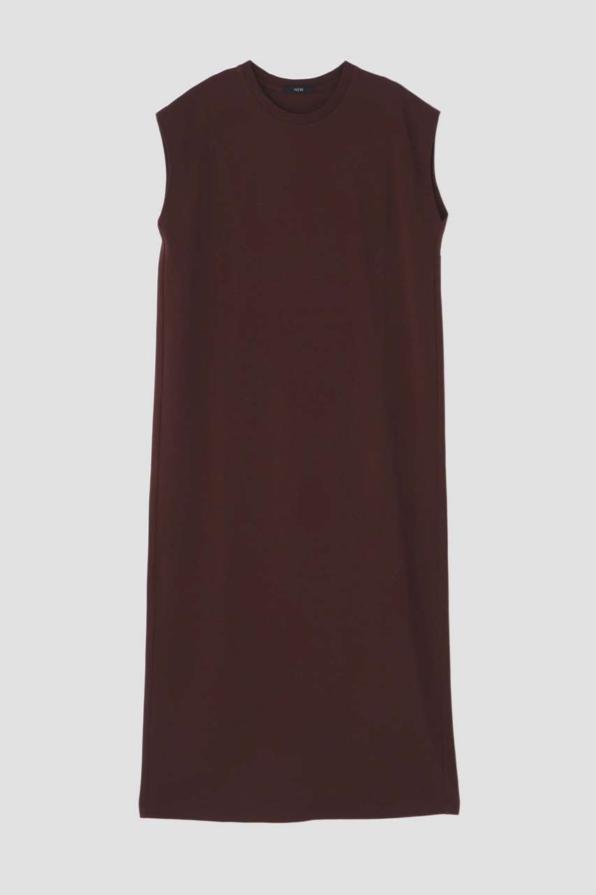 イレーヴ/YLEVEのYLEVE / ORGANIC COTTON BIO NO SLEEVE ONE PIECE(ブラウン/1685155089)