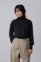 YLEVE / SUVIN COTTON TURTLE イレーヴ/YLEVE ブラック