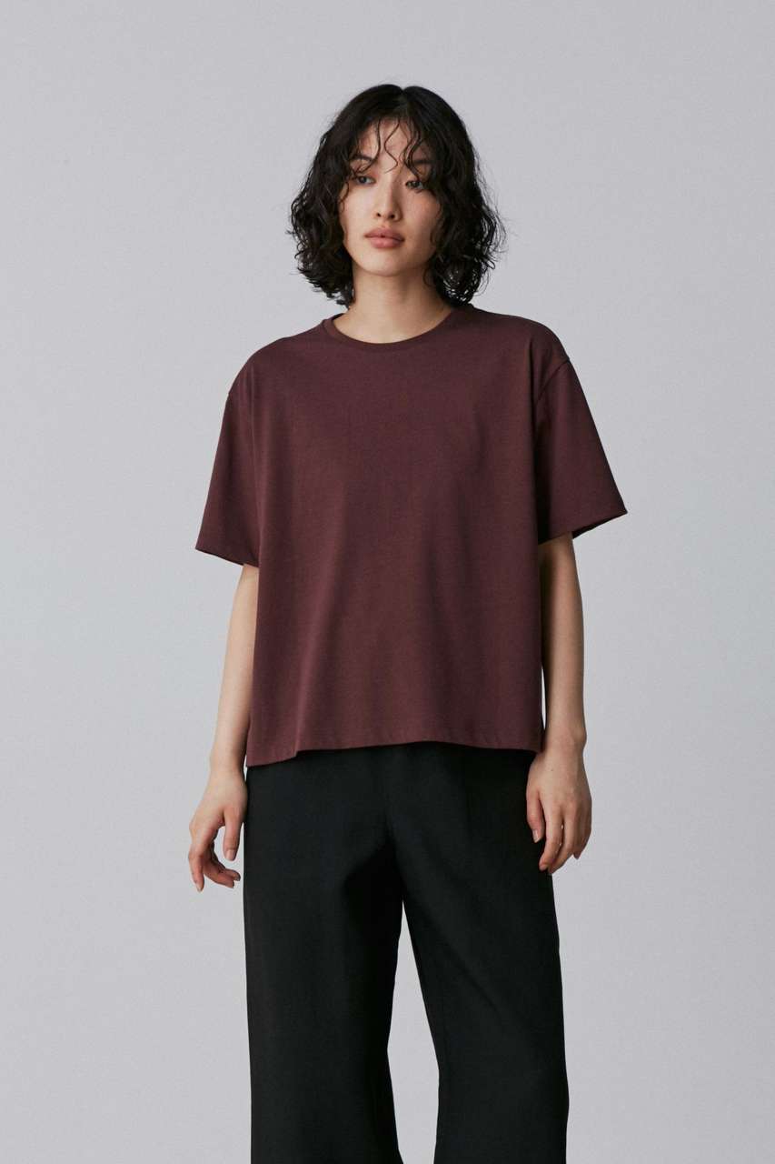 イレーヴ/YLEVEのYLEVE / ORGANIC COTTON BIO T‐SHIRT(ブラウン/1685166085)