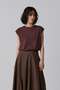 YLEVE / ORGANIC COTTON BIO NO SLEEVE イレーヴ/YLEVE ブラウン