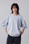YLEVE / OPEN END COTTON PIGMENT DYE PULL OVER イレーヴ/YLEVE ブルー
