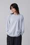 YLEVE / OPEN END COTTON PIGMENT DYE PULL OVER イレーヴ/YLEVE
