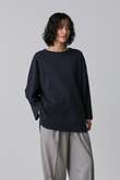 YLEVE / COTTON RIB PULL OVER BIG