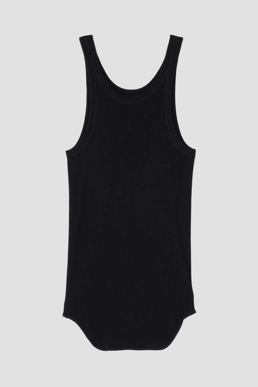 イレーヴ/YLEVEのYLEVE / ORGANIC COTTON RIB TANK TOP(ブラック/1685167550)