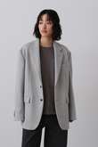 YLEVE / NON MULESING WOOL OVERDYE MELTON JACKET