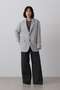 YLEVE / NON MULESING WOOL OVERDYE MELTON JACKET イレーヴ/YLEVE