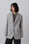 YLEVE / NON MULESING WOOL OVERDYE MELTON JACKET イレーヴ/YLEVE