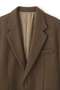 YLEVE / NON MULESING WOOL OVERDYE MELTON JACKET イレーヴ/YLEVE
