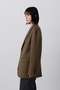 YLEVE / NON MULESING WOOL OVERDYE MELTON JACKET イレーヴ/YLEVE