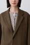 YLEVE / NON MULESING WOOL OVERDYE MELTON JACKET イレーヴ/YLEVE