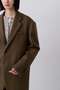 YLEVE / NON MULESING WOOL OVERDYE MELTON JACKET イレーヴ/YLEVE