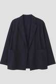 YLEVE / SUPER120s WOOL FLANNEL JACKET