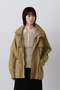 YLEVE / HIGH COUNT DOUBLE TWILL POLYESTER BLOUSON イレーヴ/YLEVE カーキ