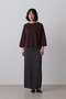 YLEVE / CUPRA TWILL GARMANT DYE SKIRT イレーヴ/YLEVE グレー