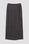 YLEVE / CUPRA TWILL GARMANT DYE SKIRT イレーヴ/YLEVE