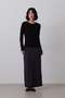 YLEVE / CUPRA TWILL GARMANT DYE SKIRT イレーヴ/YLEVE