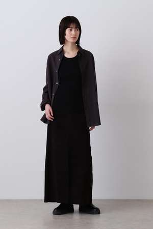 イレーヴ/YLEVEのYLEVE / SHEEP SUEDE LEATHER SKIRT(110700/110703)