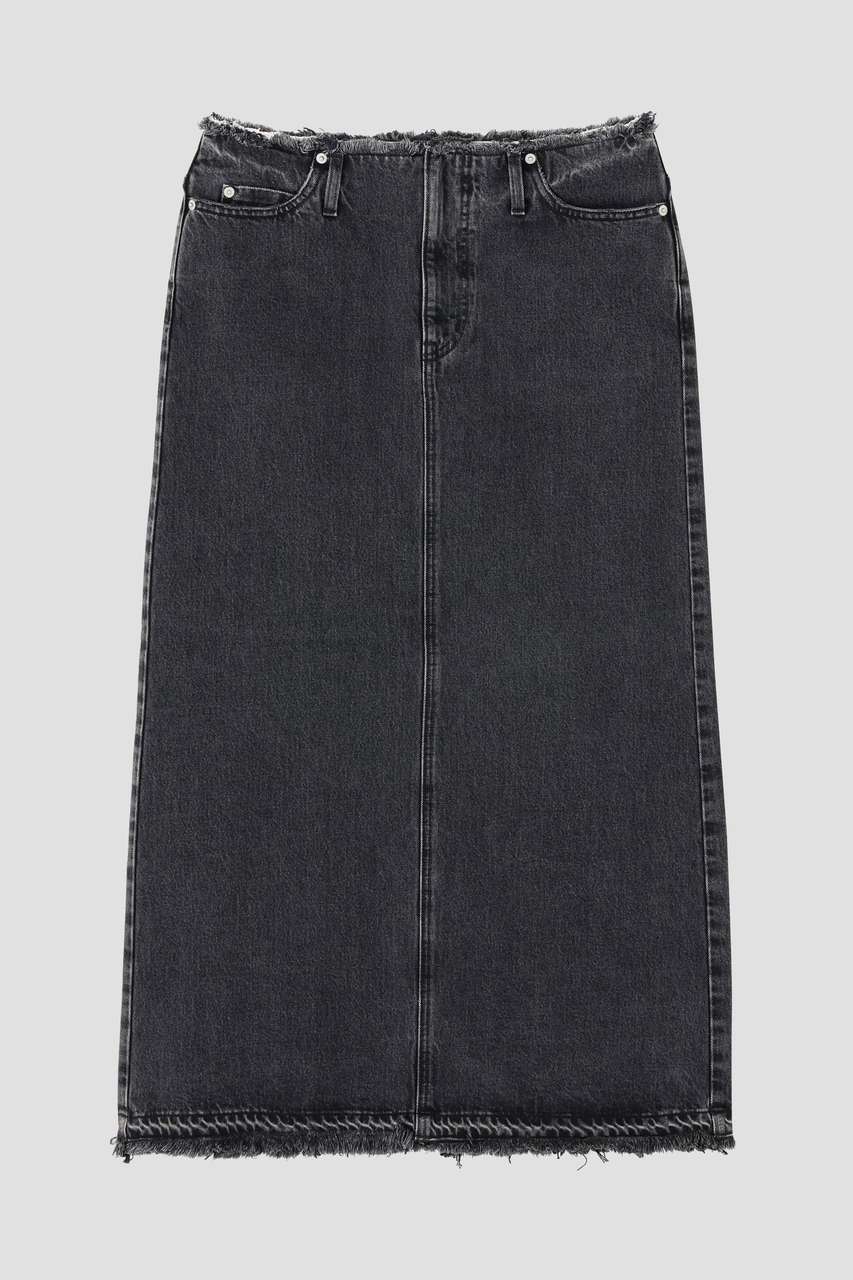 イレーヴ/YLEVEのYLEVE / 13.5oz DENIM SKIRT(グレー/1685230030)