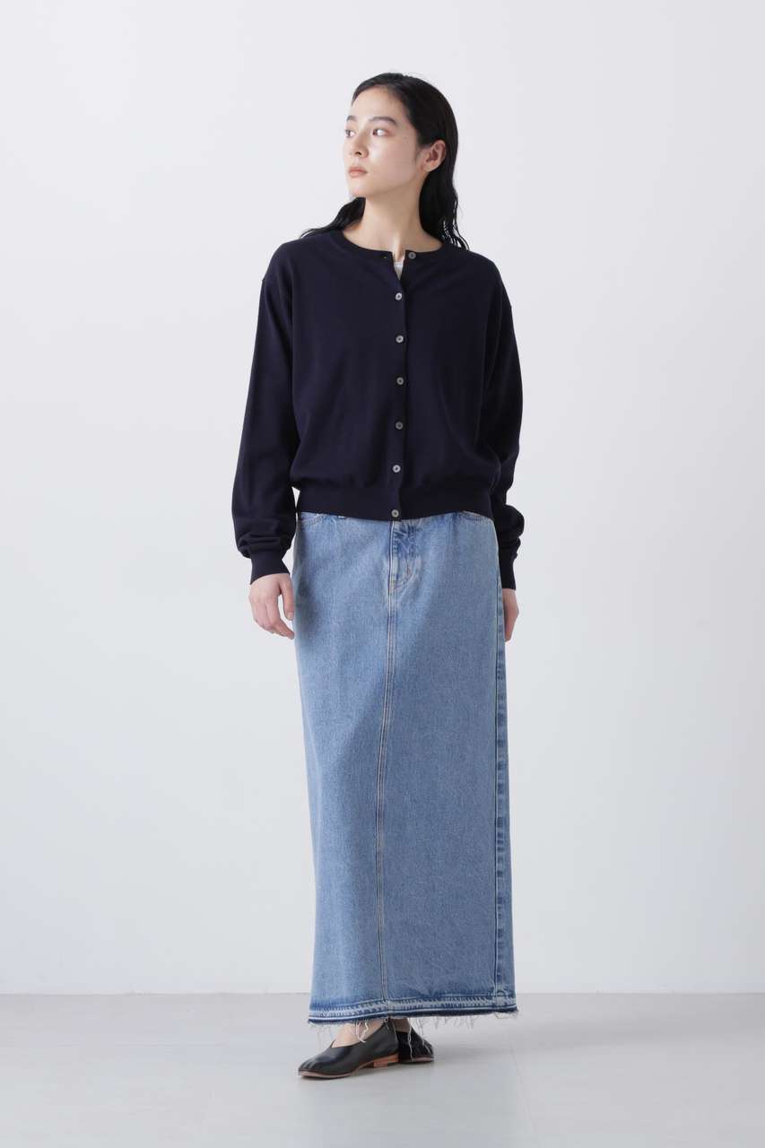 イレーヴ/YLEVEのYLEVE / 13.5oz DENIM SKIRT(ブルー/1685230030)