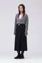 YLEVE / MERINO WOOL TWILL WRAP SKIRT イレーヴ/YLEVE ブラック