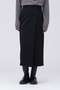 YLEVE / MERINO WOOL TWILL WRAP SKIRT イレーヴ/YLEVE